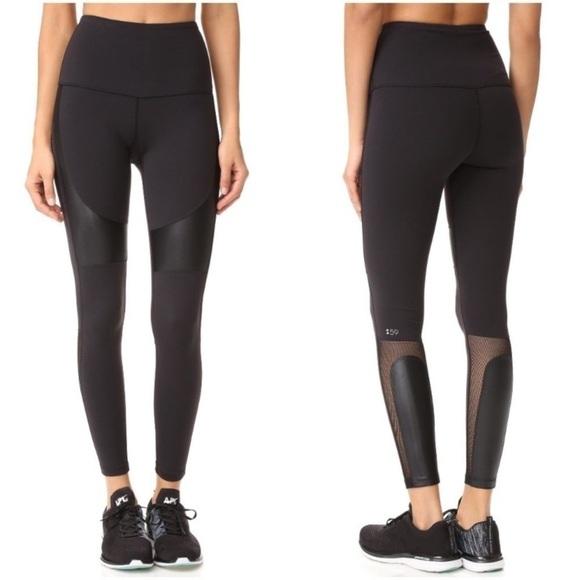 Splits 59 Farrah High Waisted Leggings in Black - Picture 1 of 12
